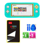เคสซิลิโคนปกป้องเต็มรูปแบบพร้อมฟิล์มกันรอยหน้าจอสำหรับ Switch Lite จาก iPLAY