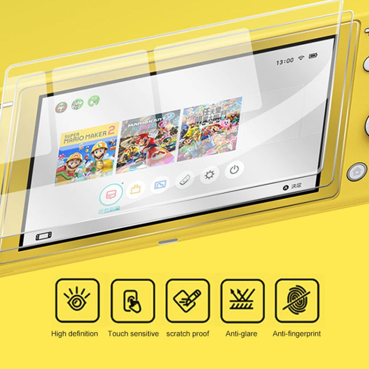 เคสซิลิโคนปกป้องเต็มรูปแบบพร้อมฟิล์มกันรอยหน้าจอสำหรับ Switch Lite จาก iPLAY