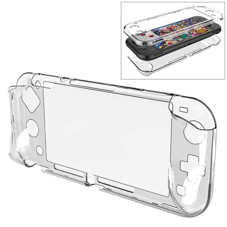 ฝาครอบป้องกัน PC ใสเป็นมิตรกับสิ่งแวดล้อมสำหรับ Nintendo Switch Lite ฝาครอบป้องกัน PC