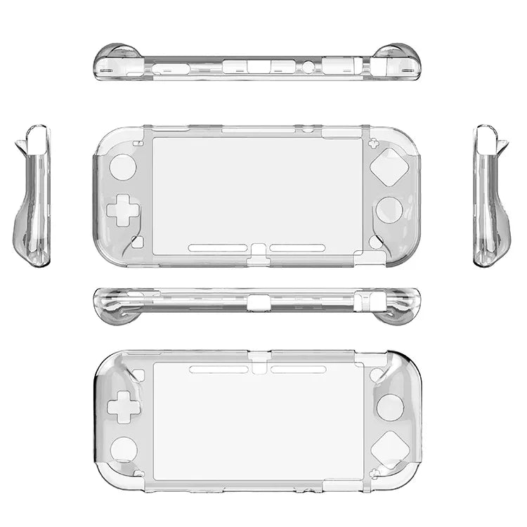ฝาครอบป้องกัน PC ใสเป็นมิตรกับสิ่งแวดล้อมสำหรับ Nintendo Switch Lite ฝาครอบป้องกัน PC