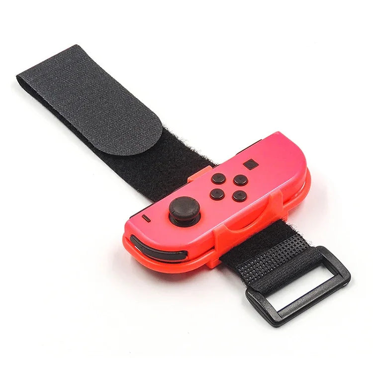 สายรัดข้อมือเต้นรำยืดหยุ่นปรับได้ 1 คู่สำหรับ Nintendo Switch สายรัดข้อมือ