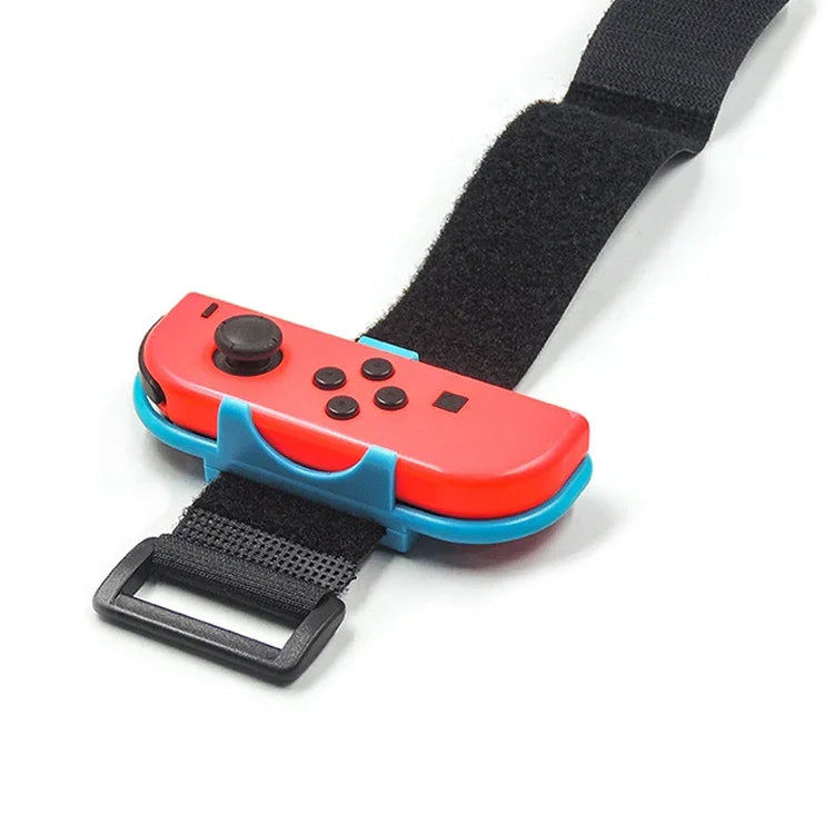 สายรัดข้อมือเต้นรำยืดหยุ่นปรับได้ 1 คู่สำหรับ Nintendo Switch สายรัดข้อมือ