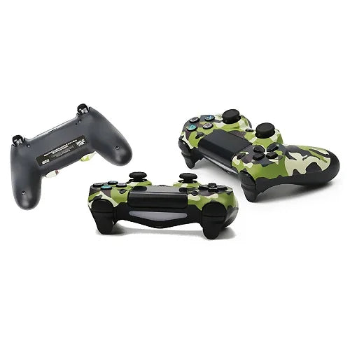 จอยเกมมีสายสำหรับ Sony PS4, ลายพรางสีเขียว