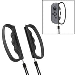 ด้ามจับเล็ก iPlay สำหรับเกมมิ่ง จอยเกมพร้อมสายรัด สำหรับ Switch Joy-Con, สีดำ, แดง