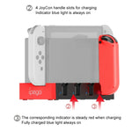 แท่นชาร์จจอยเกม iPega PG-9186 พร้อมที่วางและไฟแสดงสถานะ สำหรับ Nintendo Switch Joy-Con, PG-9186