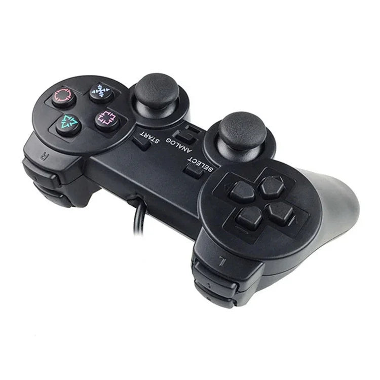 จอยแพดสั่นสองจังหวะ จอยเกมมีสายสำหรับ PS2