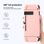 เคส TPU กันกระแทกสีเรียบสำหรับ Nintendo Switch