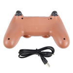 จอยเกมไร้สายบลูทูธปุ่มเกล็ดหิมะสำหรับ Sony PS4