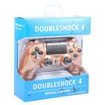 จอยเกมไร้สายบลูทูธปุ่มเกล็ดหิมะสำหรับ Sony PS4