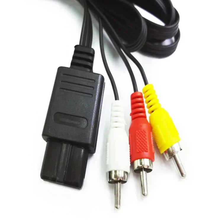 สาย AV อเนกประสงค์ 5 ชิ้น สำหรับ Nintendo N64 / NGC, ความยาว: 1.8 ม., สาย AV อเนกประสงค์