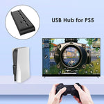 อะแดปเตอร์ USB 6 in 1 ขยายพอร์ตสำหรับ PS5, KJH P5-008