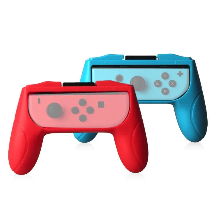 OIVO จอยจับเกมซ้ายและขวา 2 ชิ้น สำหรับ Nintendo Switch Joy-con Grip, สีแดงและสีน้ำเงิน