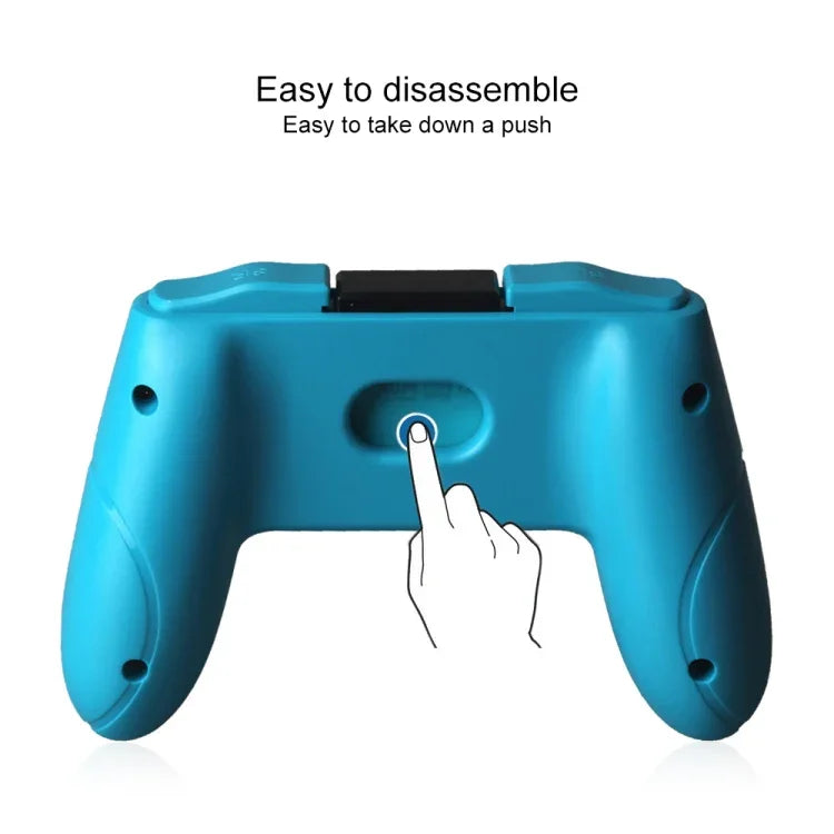 OIVO จอยจับเกมซ้ายและขวา 2 ชิ้น สำหรับ Nintendo Switch Joy-con Grip, สีแดงและสีน้ำเงิน
