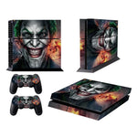 สติกเกอร์ฟิล์มกันรอยลาย Clown Bucky สีแฟชั่นสำหรับ Sony PS4, ลาย Clown Bucky