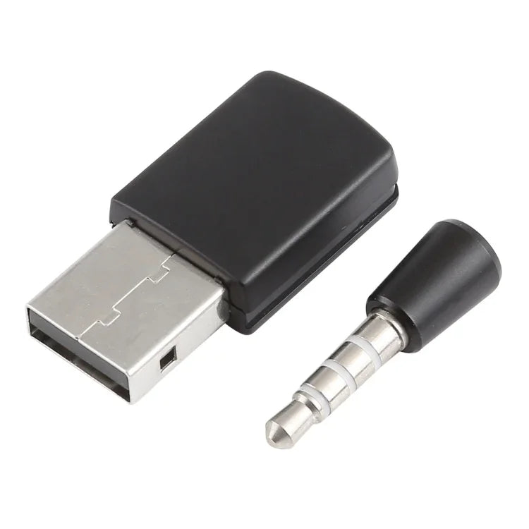 อะแดปเตอร์บลูทูธ 3.5 มม. & USB ตัวรับและส่งสัญญาณสำหรับ Sony PlayStation PS4, สำหรับ PS4