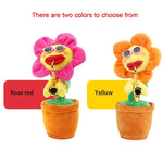 ของเล่นตุ๊กตาผ้าบลูทูธสไตล์แซกโซโฟน Sunflower สำหรับเด็กและผู้ใหญ่ รองรับการชาร์จ USB และแบตเตอรี่