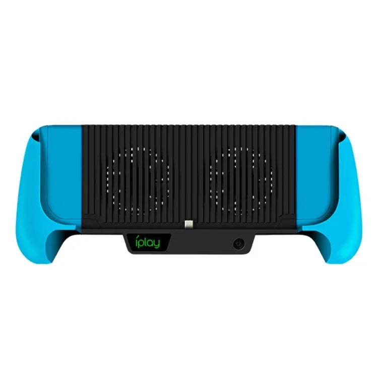 ที่จับชาร์จพร้อมแท่นวางและพัดลมระบายความร้อน IPLAY สำหรับ Switch Lite