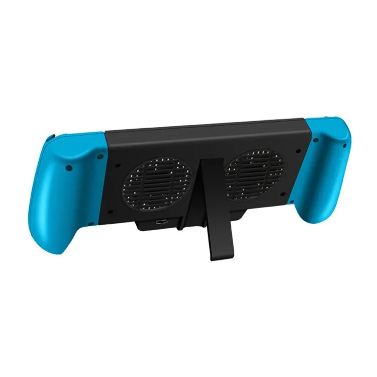 ที่จับชาร์จพร้อมแท่นวางและพัดลมระบายความร้อน IPLAY สำหรับ Switch Lite