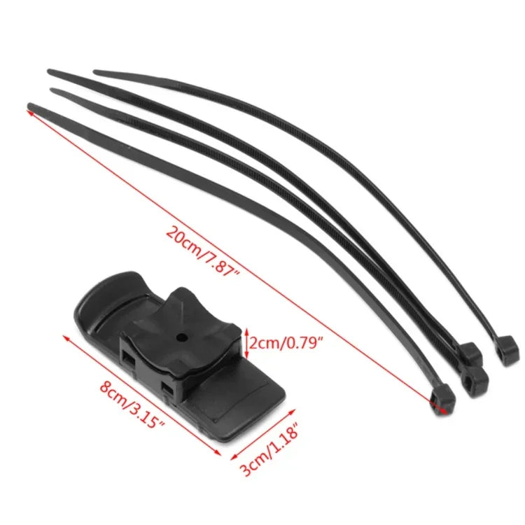 ฐานยึด GPS จักรยานสำหรับ Garmin eTrex 10 / 20 / 30, ที่ยึด GPS จักรยาน