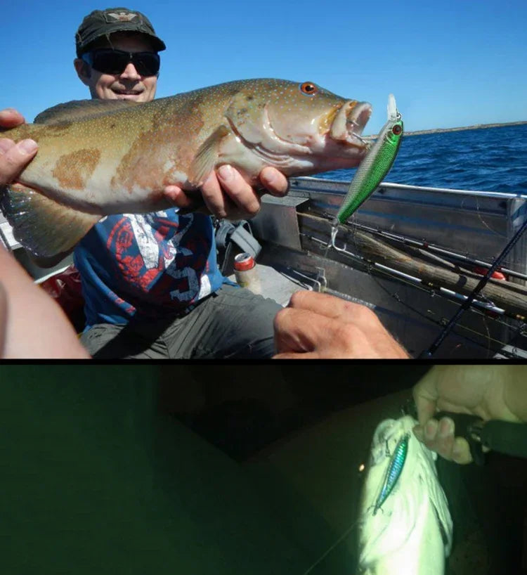 ชุดเหยื่อปลอม Minnow พลาสติกแข็ง HENGJIA 26 ชิ้น 4 รุ่น, 26 ชิ้น