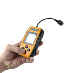 เครื่องหาปลาสายไฟแบบพกพาพร้อมเซ็นเซอร์โซนาร์และจอแสดงผล LCD, เครื่องหาปลา