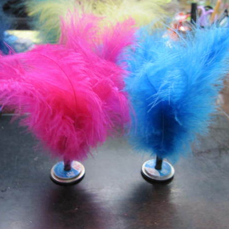 ของเล่นออกกำลังกายเท้าปิงปองขนนกไก่งวง 5 ชิ้น, ส่งสีสุ่ม