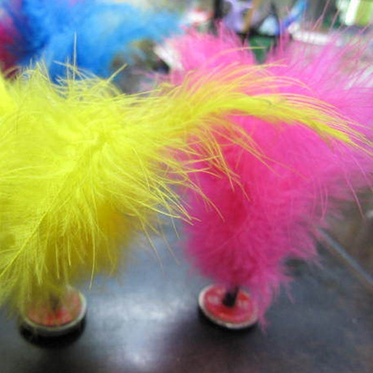 ของเล่นออกกำลังกายเท้าปิงปองขนนกไก่งวง 5 ชิ้น, ส่งสีสุ่ม