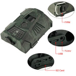 HT-001 กล้องติดตามล่าสัตว์อินฟราเรดกันน้ำ IP54 ความละเอียด 1MP พร้อมโปรแกรม Novatek96220 มุมกว้าง 120 องศา มุมตรวจจับ PIR 100 องศา, HT-001