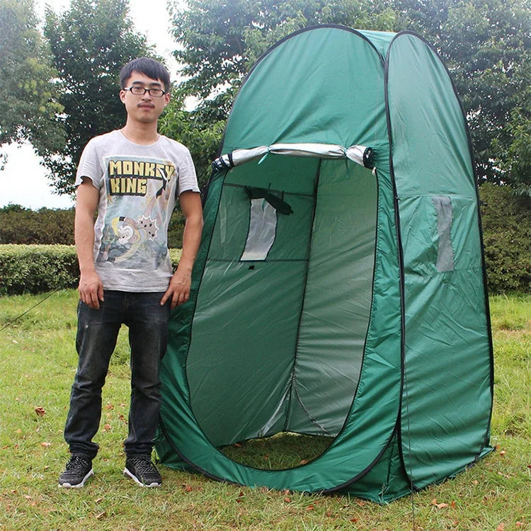 เต็นท์เปลี่ยนเสื้อผ้าอาบน้ำ Aotu AT6516 พร้อมหน้าต่าง ขนาด: 195x150x150 ซม., ขนาด: 195x150x150 ซม.