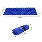 Aotu AT6241 เบาะลมเป่าลมสำหรับตั้งแคมป์กลางแจ้ง ที่นอนลม TPU ขนาด: 190x57x5.5 ซม. สีฟ้า