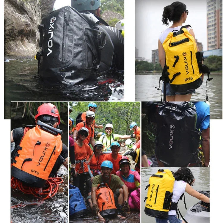 XINDA H-BAG03 กระเป๋าเป้สะพายไหล่กันน้ำสำหรับปีนเขา ความจุ 30 ลิตร