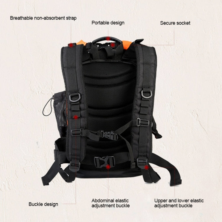 XINDA H-BAG03 กระเป๋าเป้สะพายไหล่กันน้ำสำหรับปีนเขา ความจุ 20 ลิตร