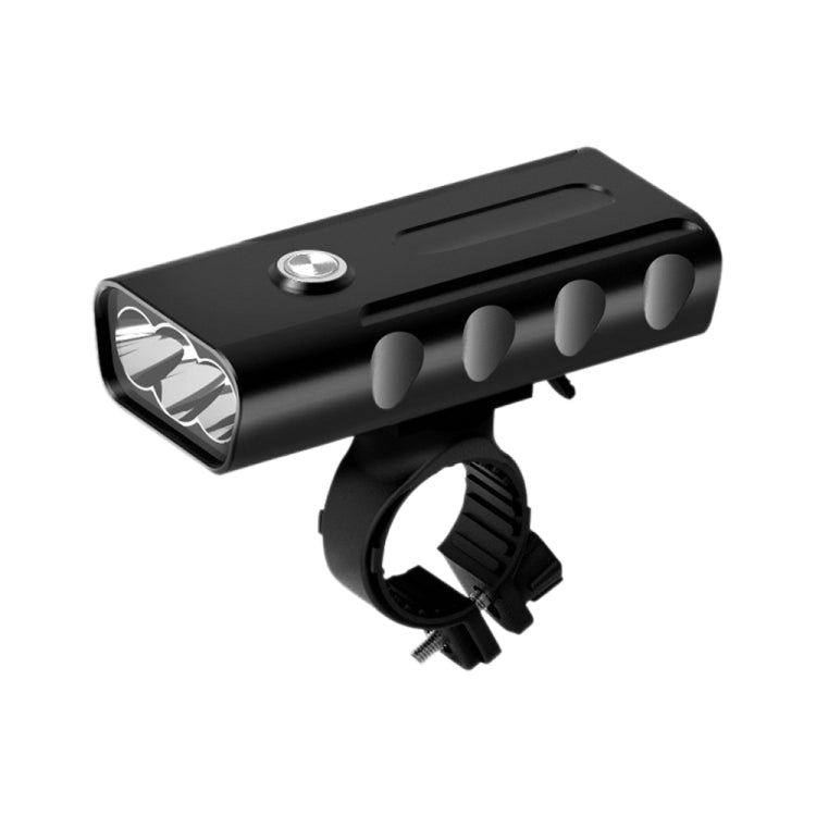 ไฟจักรยานชาร์จ USB รุ่น BX3 สำหรับแฮนด์หน้า LED (10 ชั่วโมง, หลอดไฟ T6+A02), 10 ชั่วโมง, หลอดไฟ T6+A02