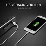 ไฟจักรยานชาร์จ USB รุ่น BX3 สำหรับแฮนด์หน้า LED (10 ชั่วโมง, หลอดไฟ T6+A02), 10 ชั่วโมง, หลอดไฟ T6+A02