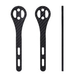 ที่ยึดโค้ดจักรยานถนนคาร์บอนไฟเบอร์เต็มรูปแบบ TOSEEK สำหรับ Garmin Series (เงา), สำหรับ Bryton Series (เงา), สำหรับ CATEYE Series (เงา), สำหรับ Garmin Series (เงา)