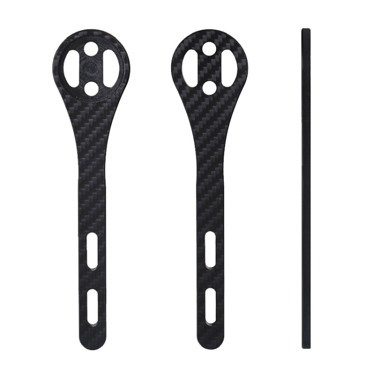 ที่ยึดโค้ดจักรยานถนนคาร์บอนไฟเบอร์เต็มรูปแบบ TOSEEK สำหรับ Garmin Series (เงา), สำหรับ Bryton Series (เงา), สำหรับ CATEYE Series (เงา), สำหรับ Garmin Series (เงา)