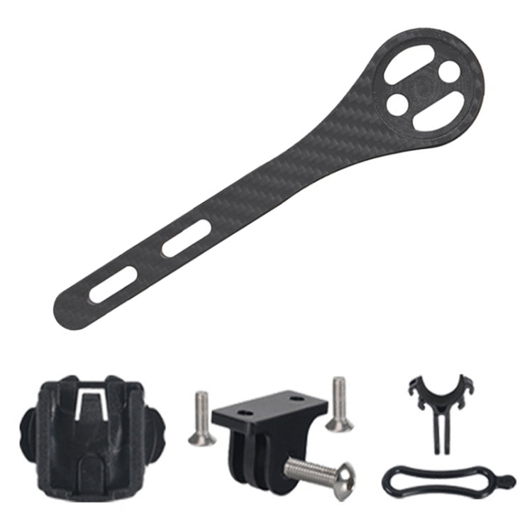 ที่ยึดโค้ดจักรยานถนนคาร์บอนไฟเบอร์เต็มรูปแบบ สำหรับ Garmin Series (ด้าน), สำหรับ Bryton Series (ด้าน), สำหรับ CATEYE Series (ด้าน), สำหรับ Garmin Series (ด้าน)