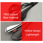 เบาะจักรยานถนนคาร์บอนไฟเบอร์ TOSEEK แบบกลวง, ลาย 3K + เคลือบด้าน, สีฟ้าเคลือบด้าน, สีแดงเคลือบด้าน, สีขาวเคลือบด้าน, สีเหลืองเคลือบด้าน, สีดำเคลือบด้าน, สีส้มเคลือบด้าน, สีเขียวเคลือบด้าน, สีเทาเคลือบด้าน