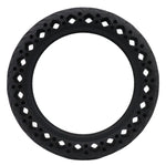 8.5 inch Electric Scooter Wear-resistant Shock-absorbing Decorative Pattern Tire Honeycomb Solid Tire, Suitable for Xiaomi Mijia M365
