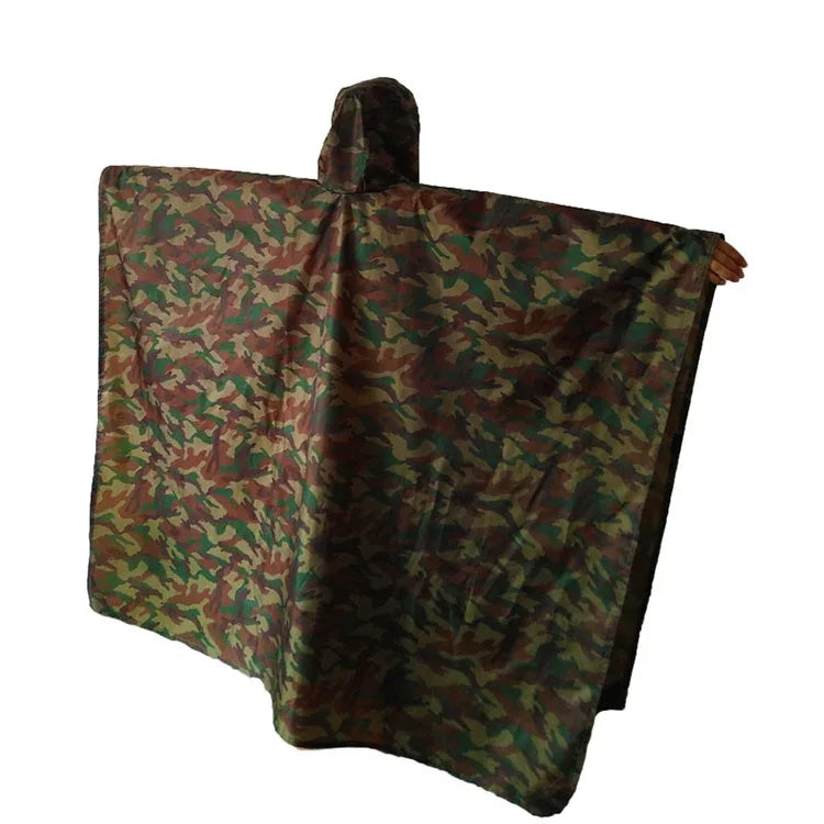 เสื้อกันฝนแบบเป้สะพายหลังอเนกประสงค์ 3 in 1 ลายพราง OG2458A, OG2458B
