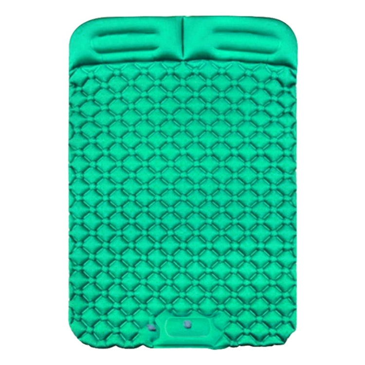 Outdoor Camping Foot-step Automatic Inflatable Cushion Portable TPU Inflatable Double Bed, Size: 195 x 119 x 16cm, Foot-step Dark Blue, Foot-step Orange, Foot-step Emerald, Foot-step Peacock Blue
