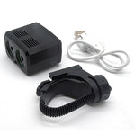 ไฟหน้าจักรยาน Y15 2 x CREE XPG2 500LM ชาร์จ USB พร้อมโหมด 5 แบบ, Y15