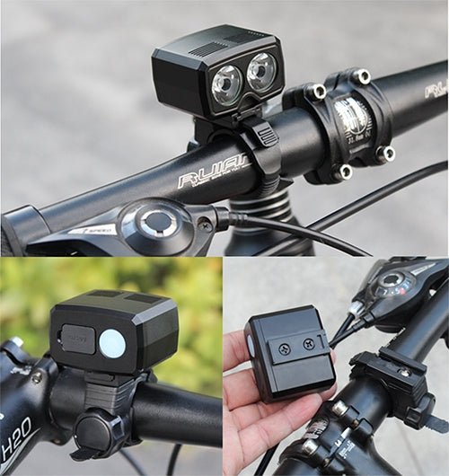 ไฟหน้าจักรยาน Y15 2 x CREE XPG2 500LM ชาร์จ USB พร้อมโหมด 5 แบบ, Y15