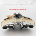PROMEND SD-567 อานจักรยานซิลิโคนระบายอากาศแบบกลวงสำหรับแข่ง SD-567