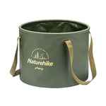 ถังเก็บน้ำพับได้ PVC 20 ลิตรสำหรับแคมป์ปิ้งกลางแจ้ง Naturehike NH20SJ040, 20L