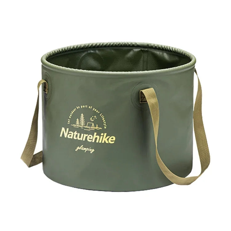ถังเก็บน้ำพับได้ PVC 20 ลิตรสำหรับแคมป์ปิ้งกลางแจ้ง Naturehike NH20SJ040, 20L