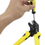 0.25-6.0mm Multi-function Wire Stripper + Carbon Steel Crimping Pliers + Storage Bag Tools Set, 0.25-6.0mm Stripper