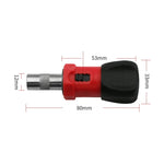 Multifunctional Inner Hexagonal Interface Ratchet Screw Batch, Ratchet Screw Batch