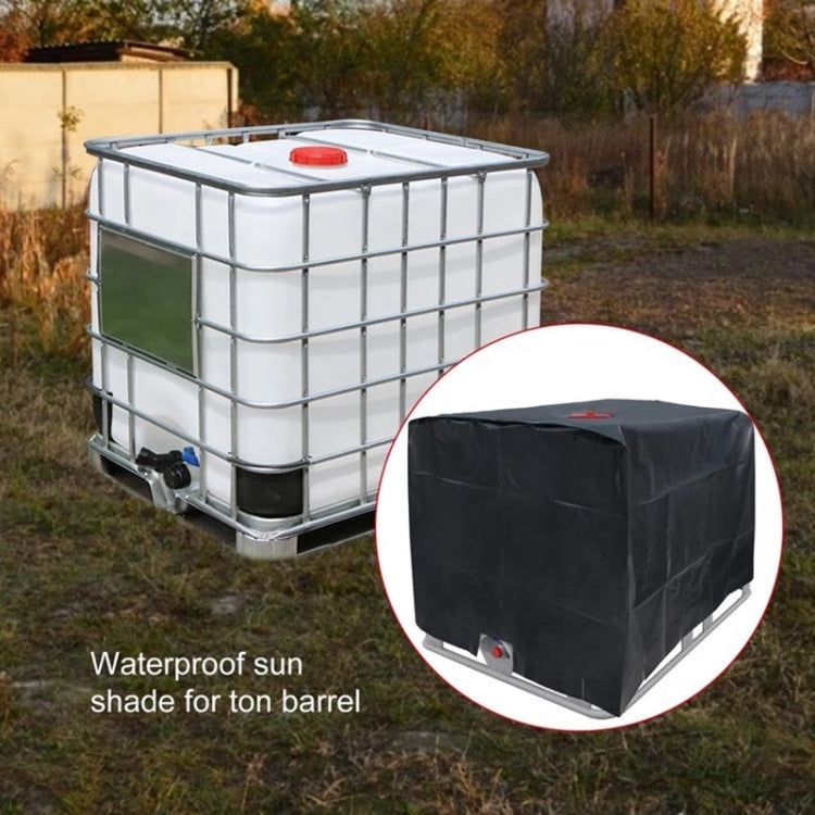 ผ้า Oxford 210D ปกกันแดดและฝุ่นสำหรับถังน้ำ IBC 1000L