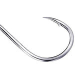 ISE 500 PCS Mixed Size Fish Barbed Hook Fishing Hooks, 3-12#